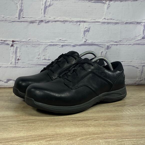 Red Wing 6712 Black Safety Toe Oxford Work Shoes Men\'s 9.5 D Static SD Footwear main image 5